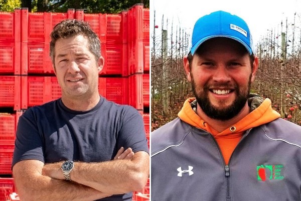 Chris Hedges (left) Jeremy Veens (right)