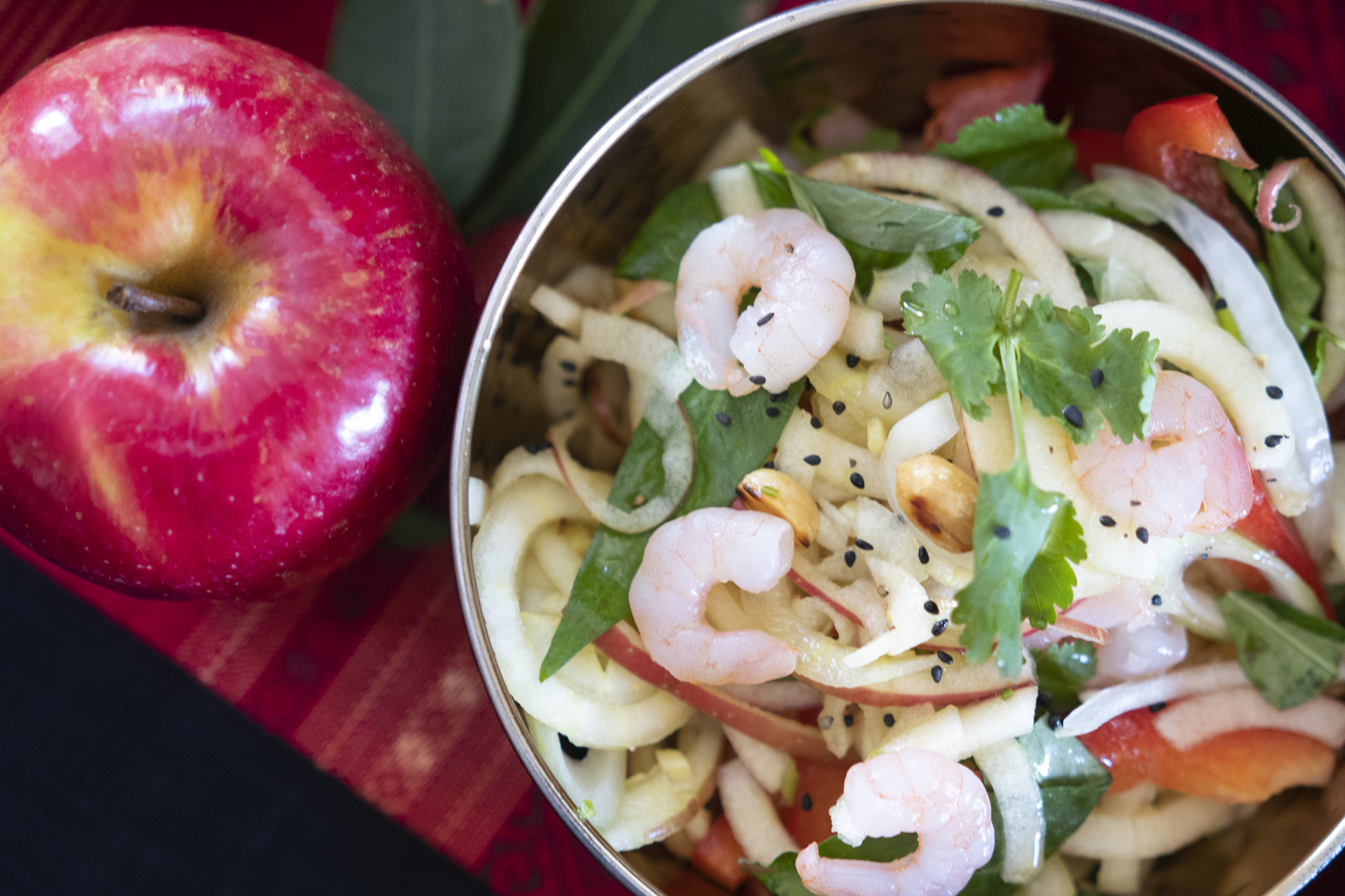 Apple Noodle Asian Salad