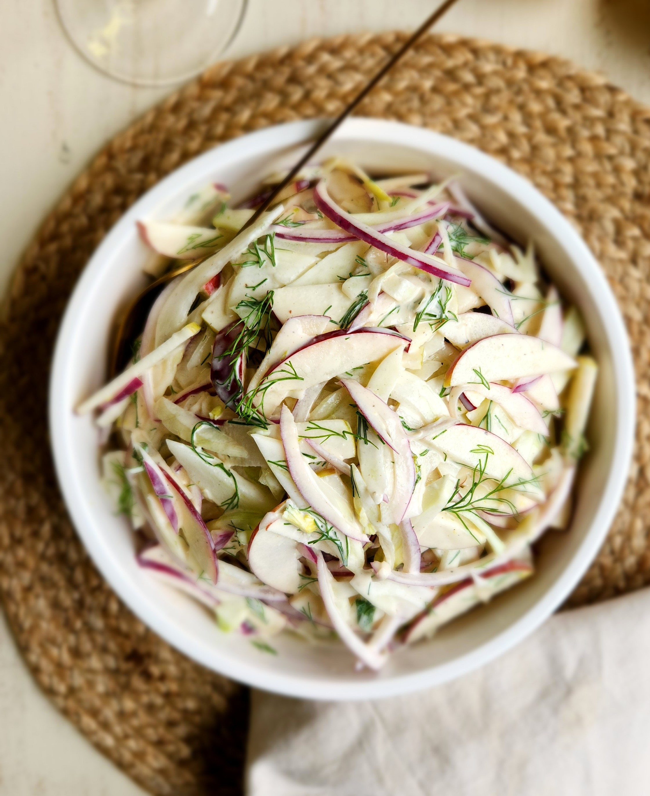 Apple & Fennel Slaw