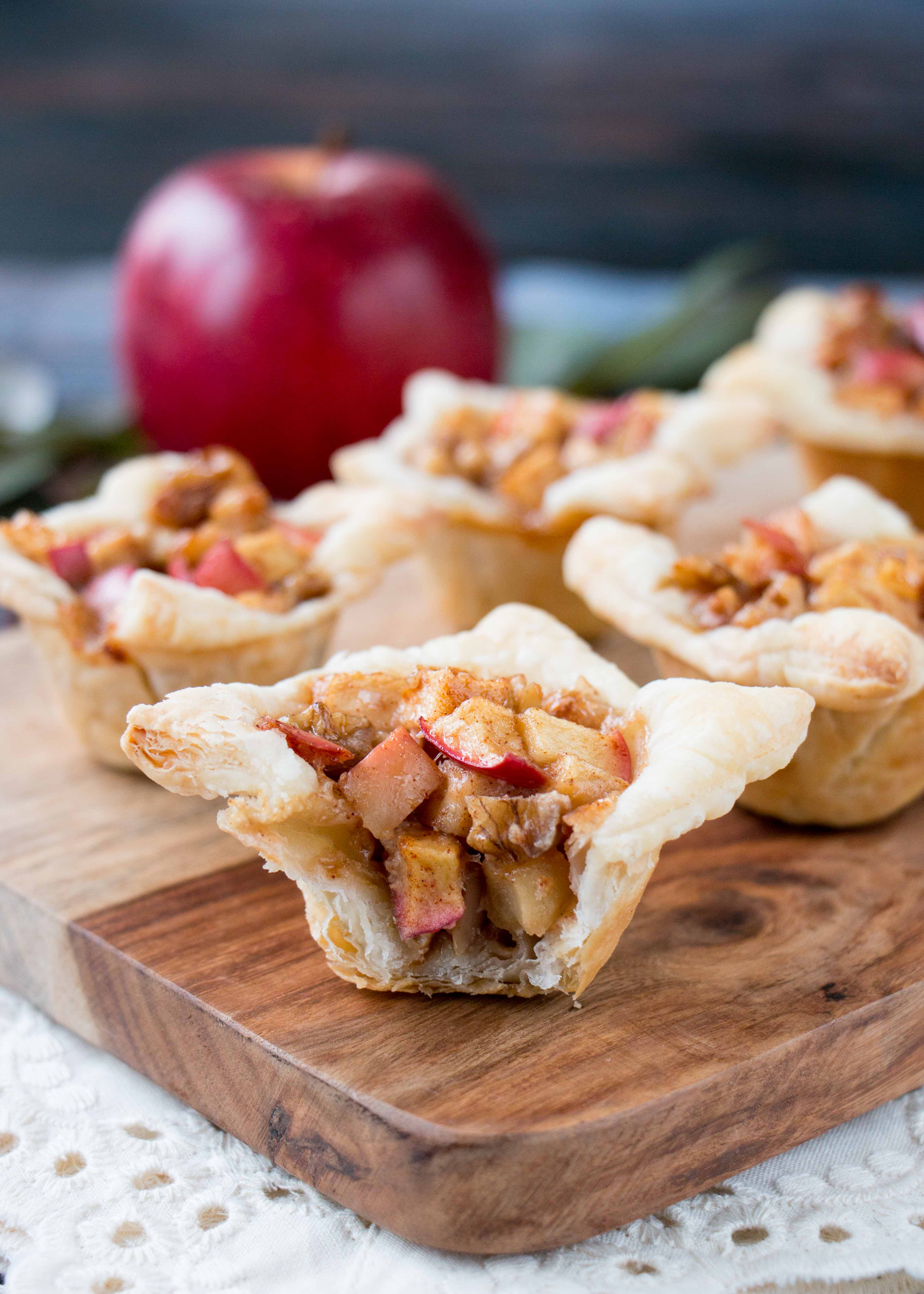 Apple Brie Tartlets