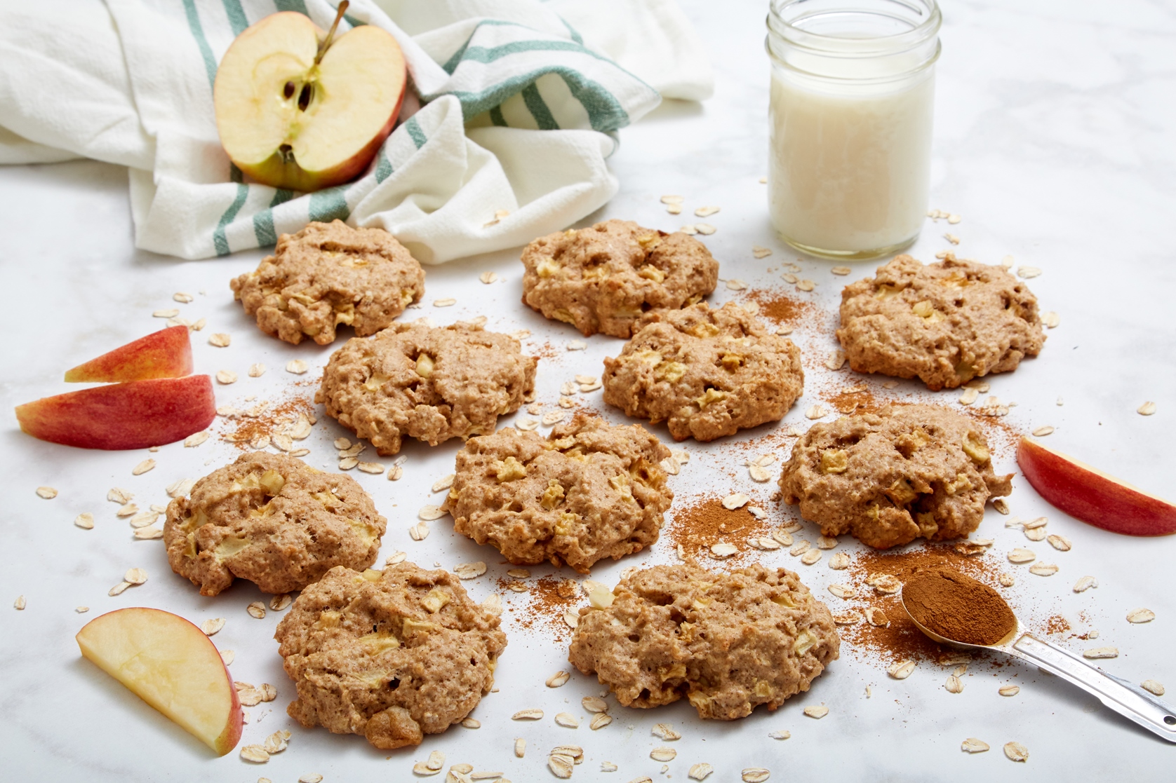 Soft Apple Pie Breakfast Cookies