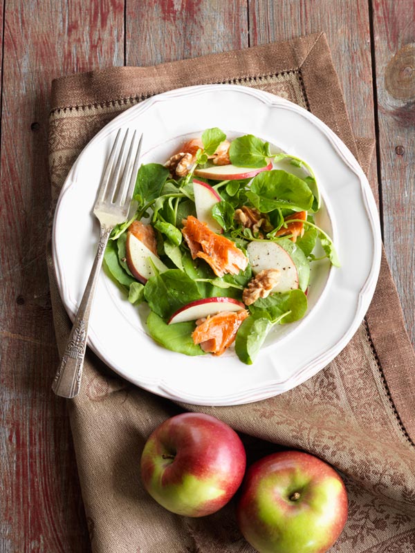 Ontario Apple and Smoked Trout Salad